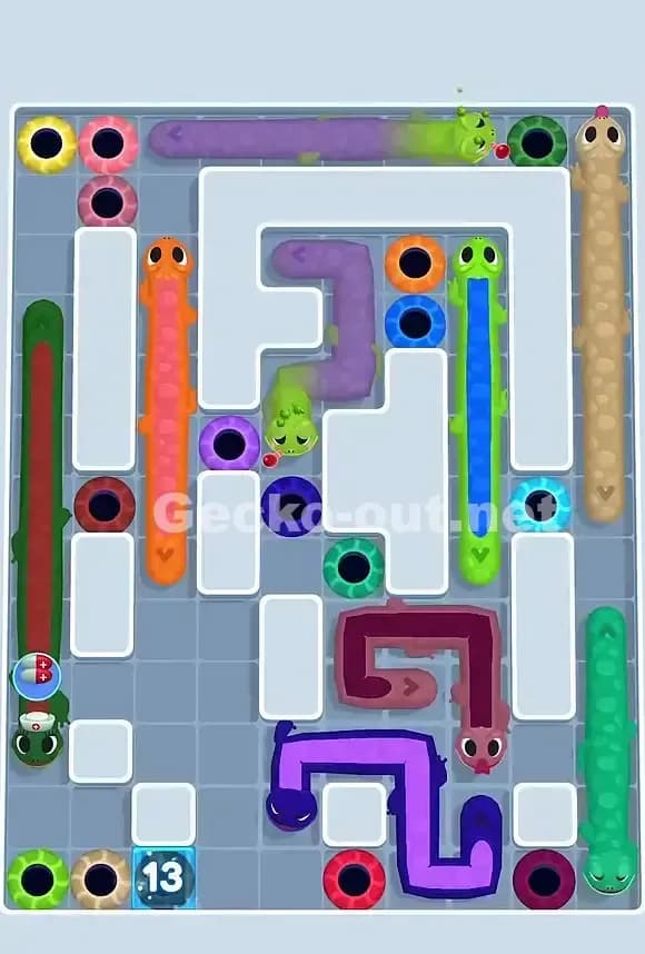 Gecko Out Level 799 Screenshot