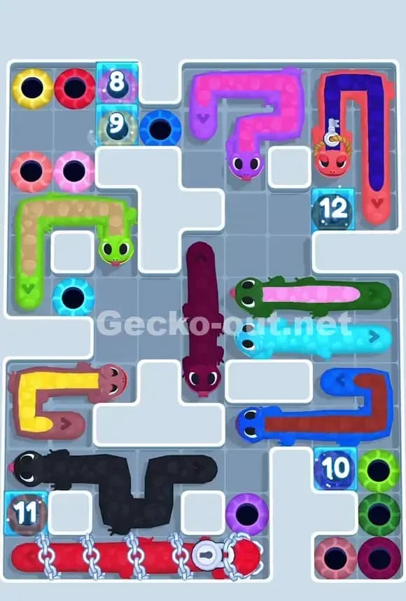 Gecko Out Level 840 Screenshot