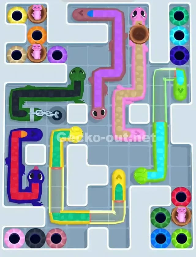 Gecko Out Level 1136 Gameplay