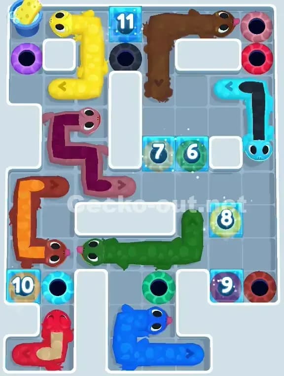 Gecko Out Level 997 Solution 1