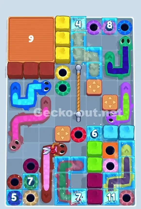 Gecko Out Level 828 Solution 1