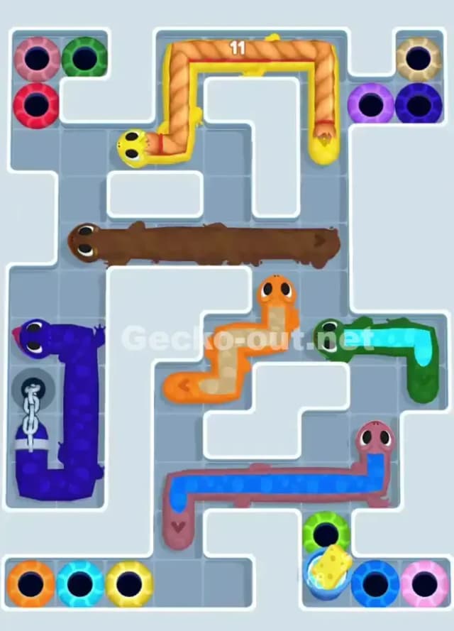 Gecko Out Level 1017 Gameplay