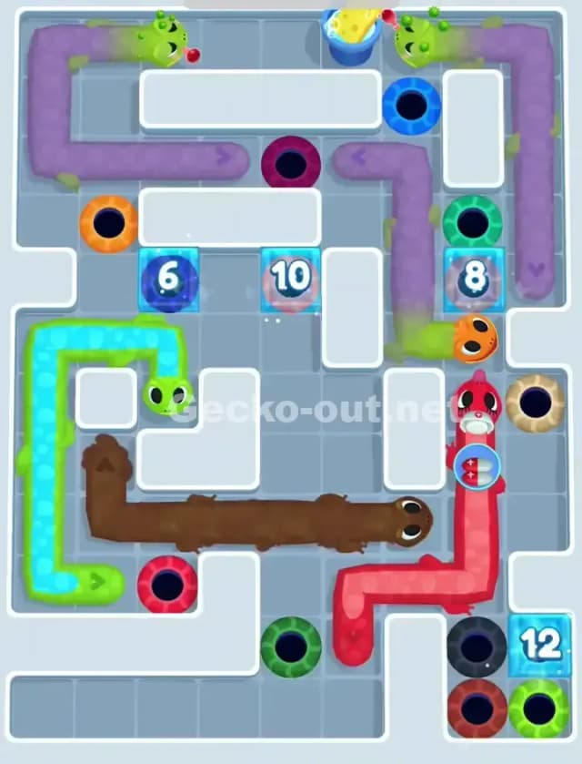 Gecko Out Level 1129 Gameplay