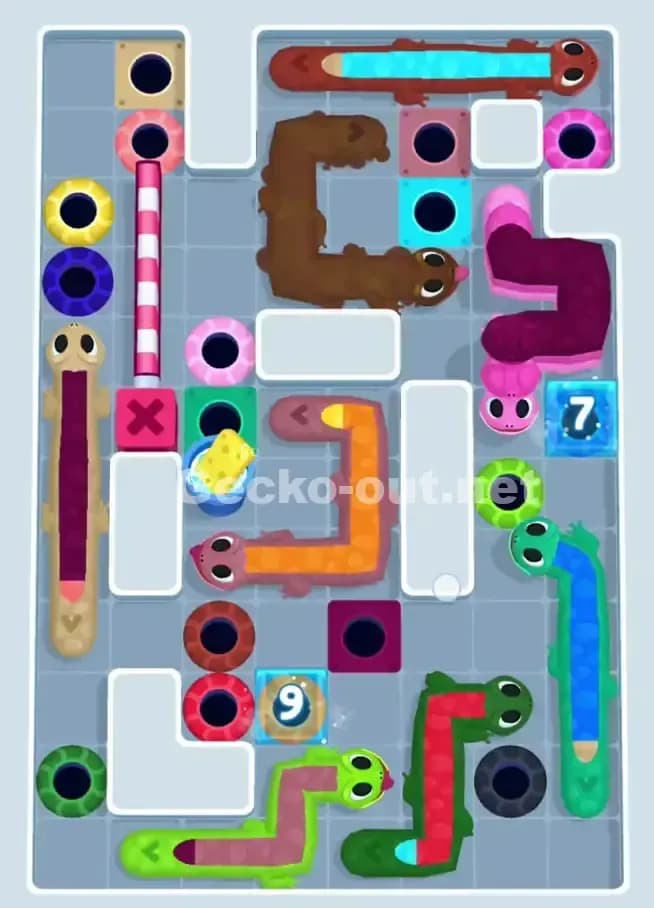 Gecko Out Level 1061 Screenshot