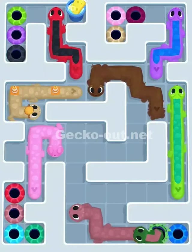 Gecko Out Level 1081 Solution 1