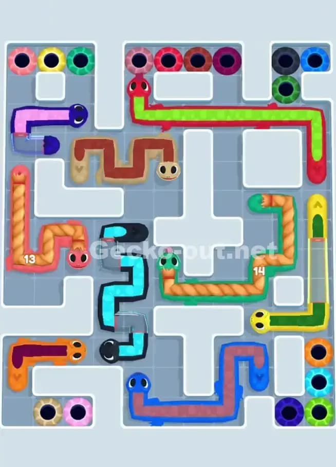 Gecko Out Level 1055 Screenshot