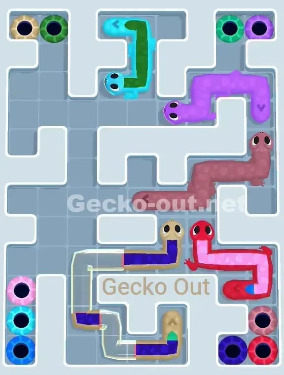 Gecko Out Level 971 Solution 2