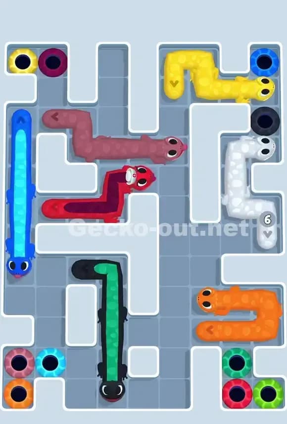 Gecko Out Level 734 Solution 2