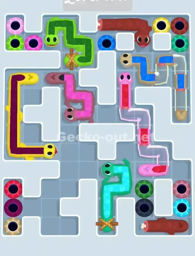 Gecko Out Level 1141 Solution 1