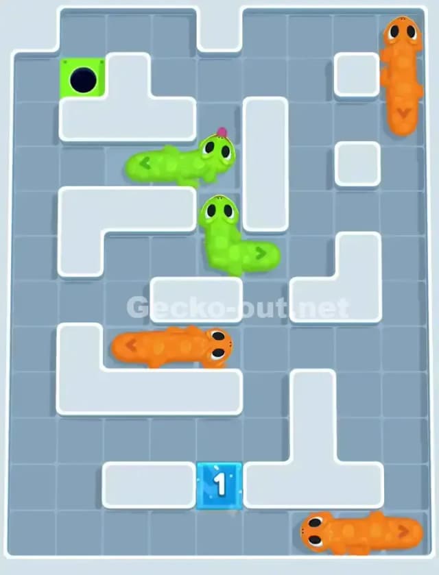 Gecko Out Level 1161 Solution 3