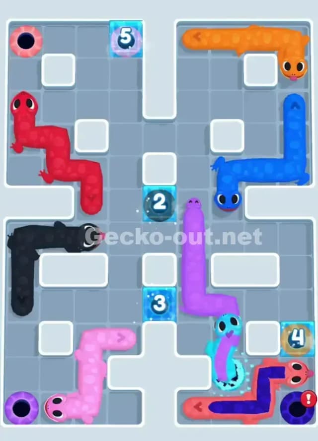 Gecko Out Level 1076 Solution 2