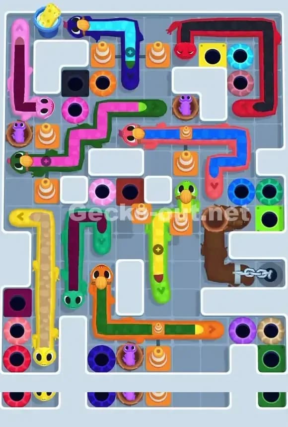 Gecko Out Level 710 Screenshot