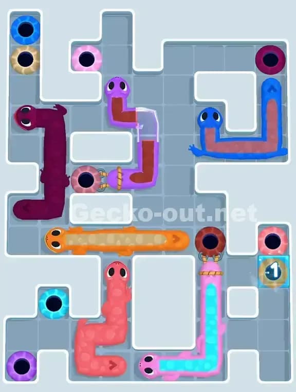 Gecko Out Level 942 Solution 2