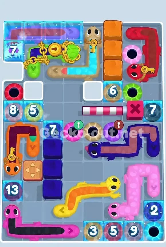 Gecko Out Level 809 Solution 1