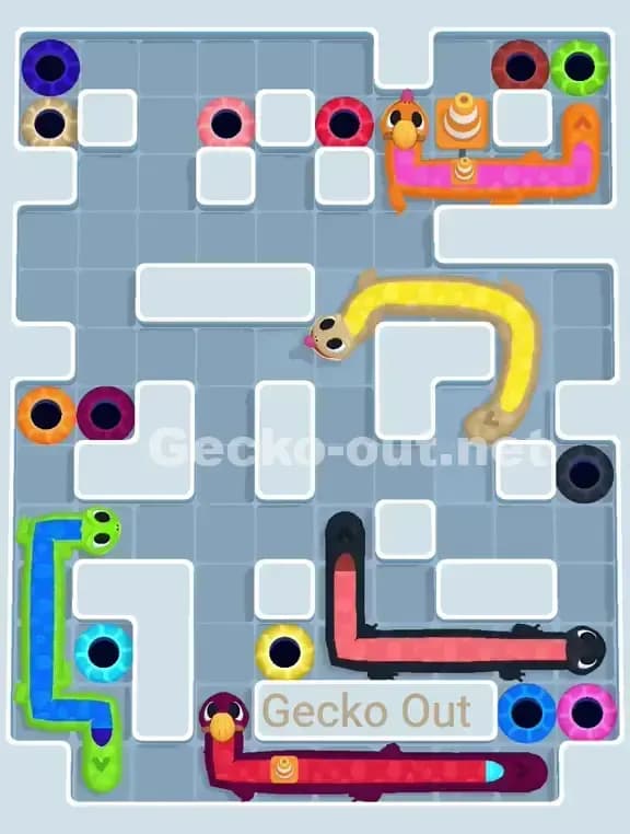 Gecko Out Level 957 Solution 2