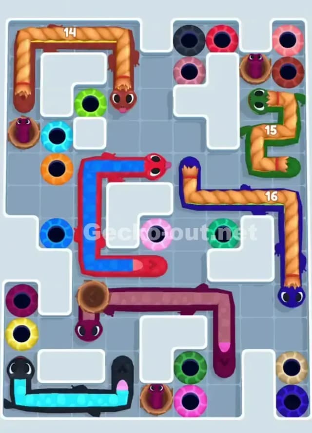 Gecko Out Level 1041 Gameplay