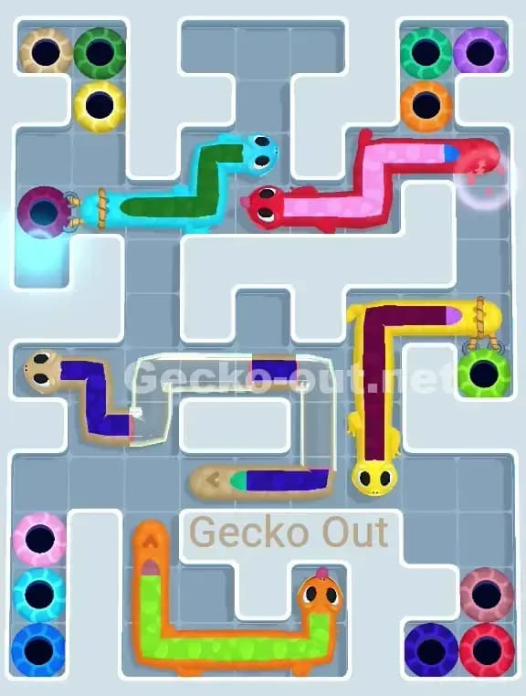 Gecko Out Level 971 Screenshot