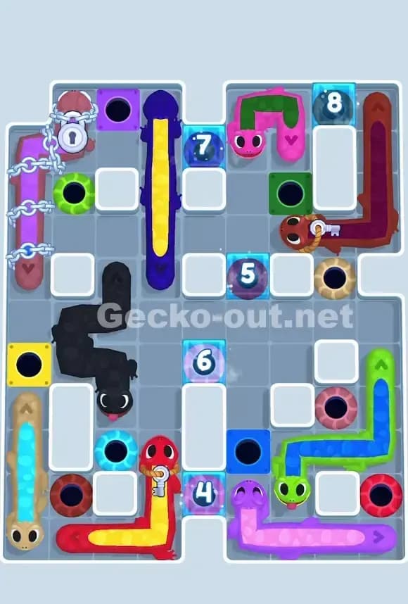 Gecko Out Level 861 Solution 1