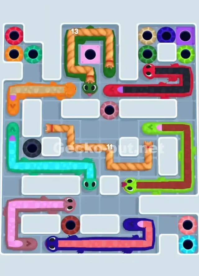 Gecko Out Level 1053 Solution 1