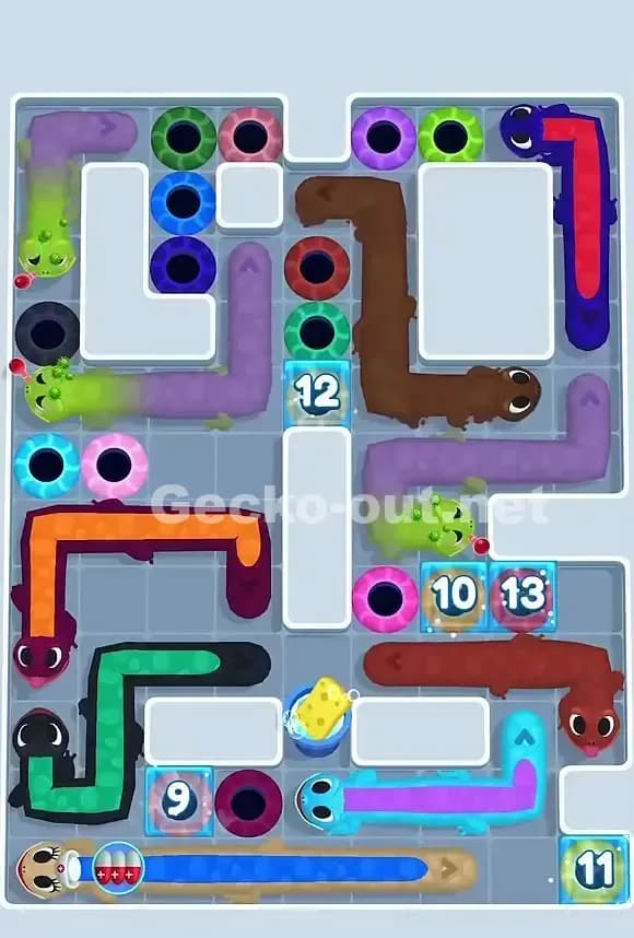 Gecko Out Level 786 Screenshot