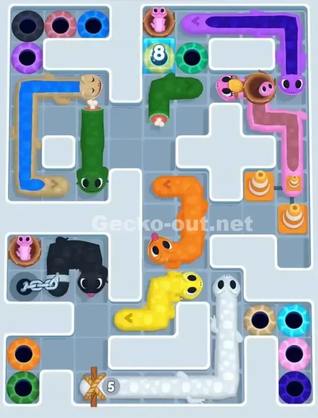 Gecko Out Level 1118 Solution 2