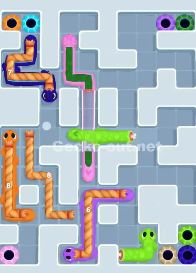 Gecko Out Level 1021 Solution 2