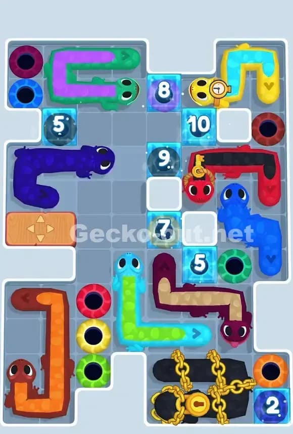 Gecko Out Level 813 Gameplay