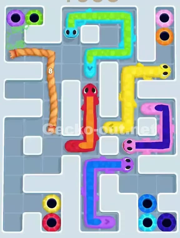 Gecko Out Level 1005 Solution 2