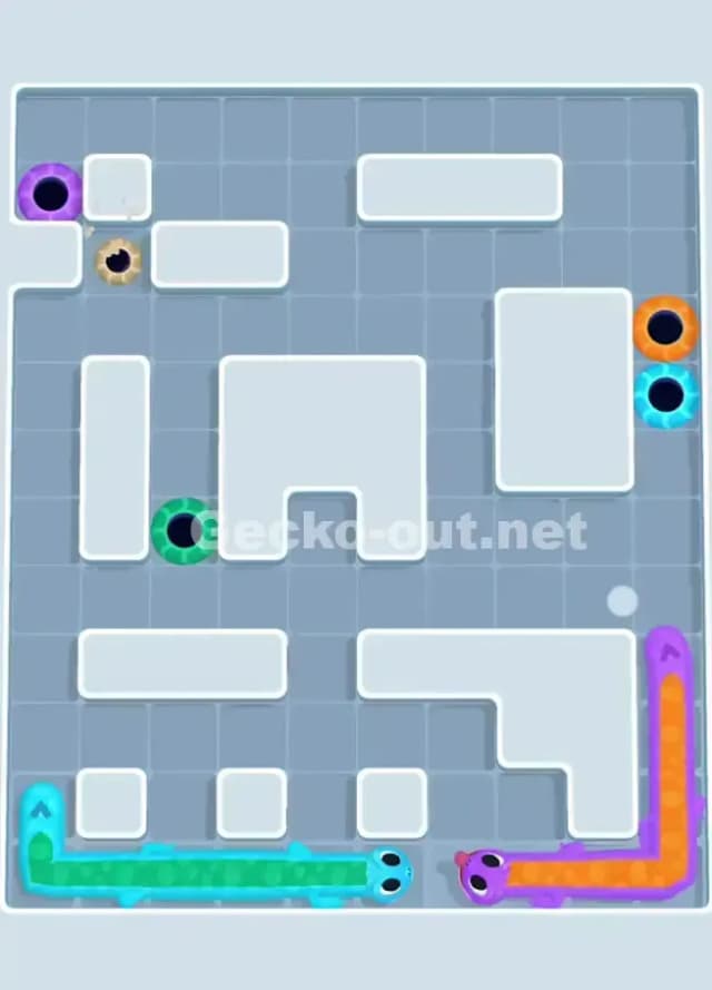 Gecko Out Level 1047 Solution 3