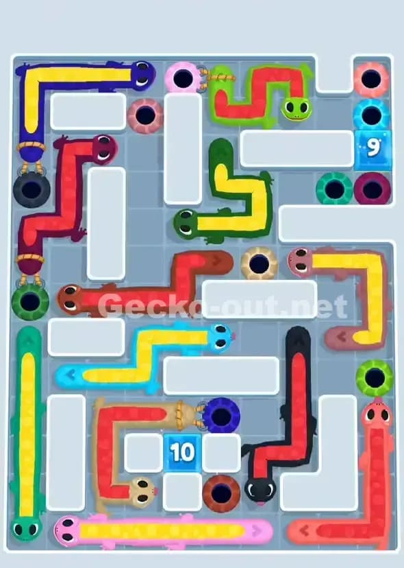 Gecko Out Level 912 Screenshot