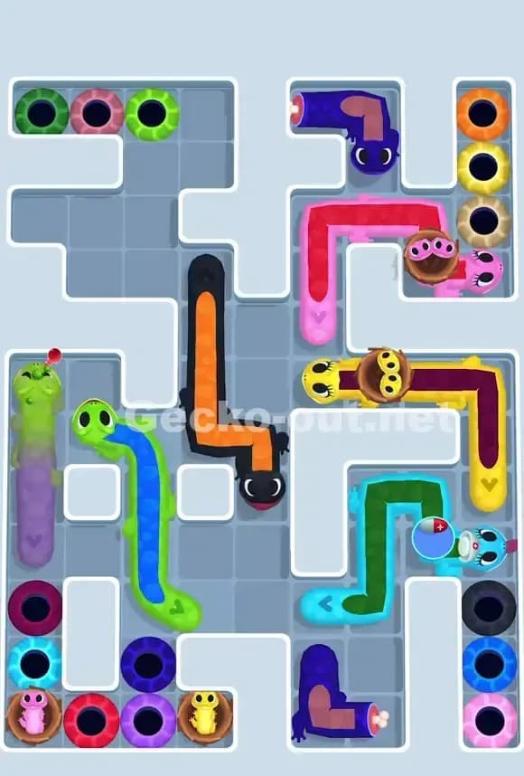 Gecko Out Level 758 Solution 1