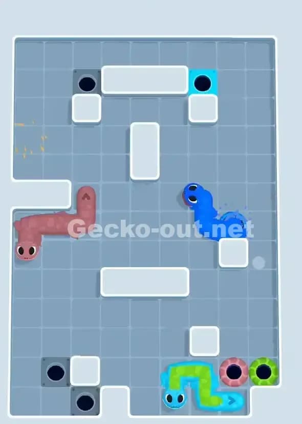 Gecko Out Level 691 Solution 3