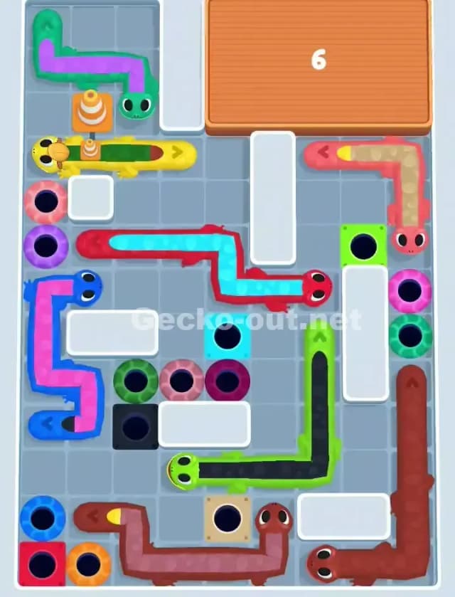 Gecko Out Level 1097 Solution 2