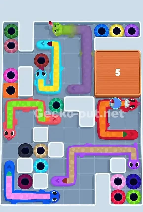 Gecko Out Level 805 Gameplay