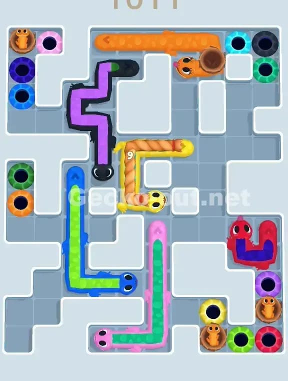 Gecko Out Level 1011 Solution 1