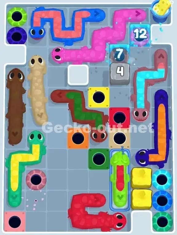 Gecko Out Level 995 Solution 1