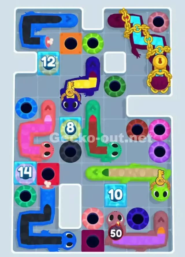 Gecko Out Level 1093 Gameplay