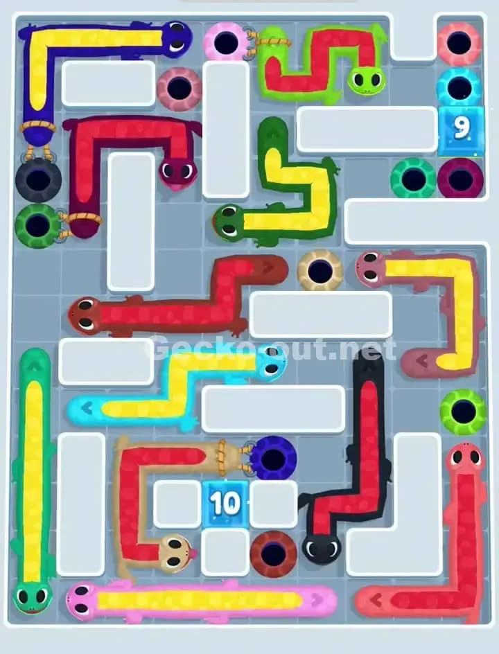 Gecko Out Level 1156 Screenshot