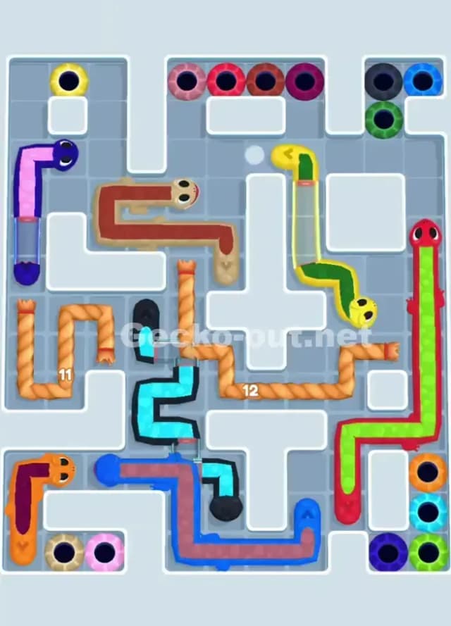 Gecko Out Level 1055 Solution 1