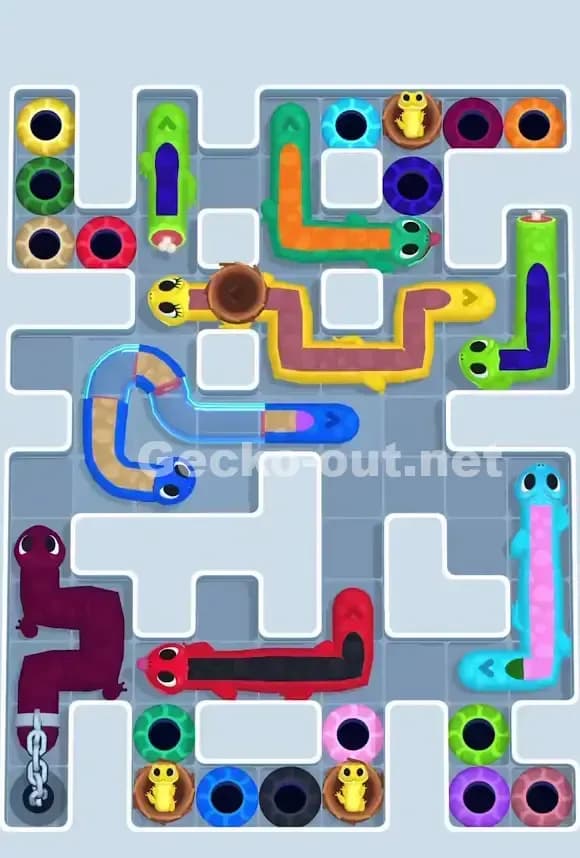 Gecko Out Level 883 Screenshot