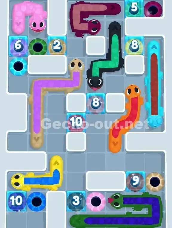 Gecko Out Level 989 Solution 1