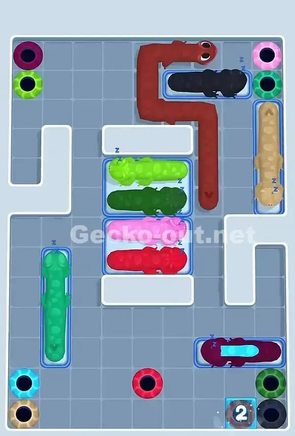 Gecko Out Level 846 Solution 1