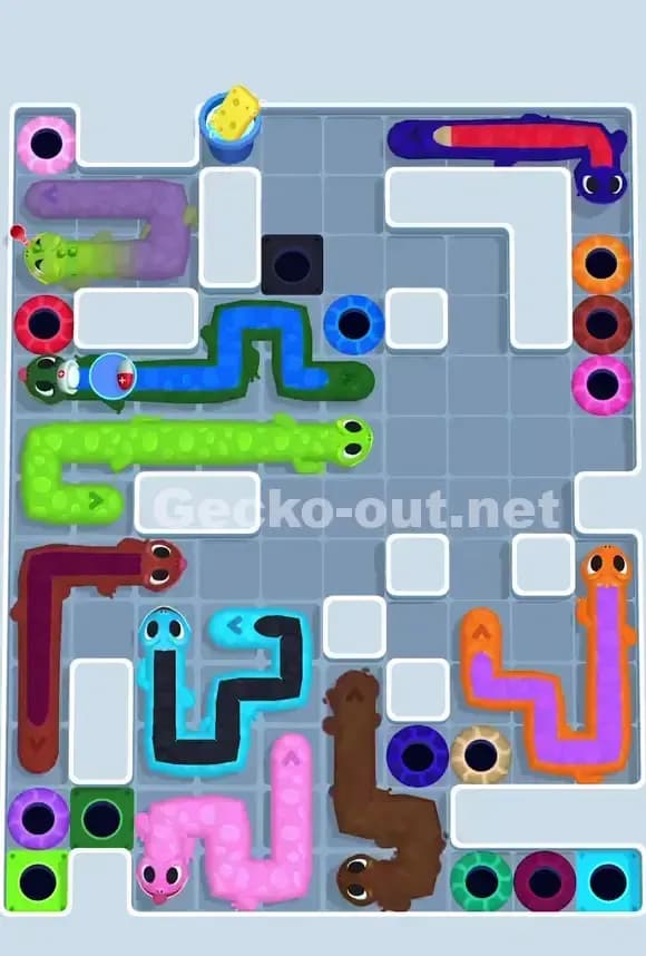 Gecko Out Level 803 Solution 1