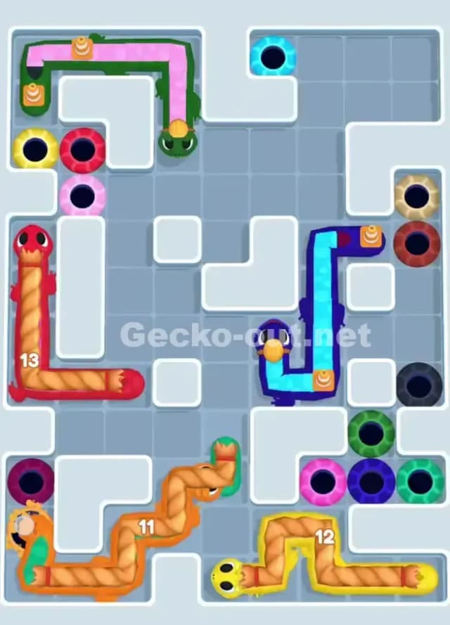 Gecko Out Level 1042 Solution 1