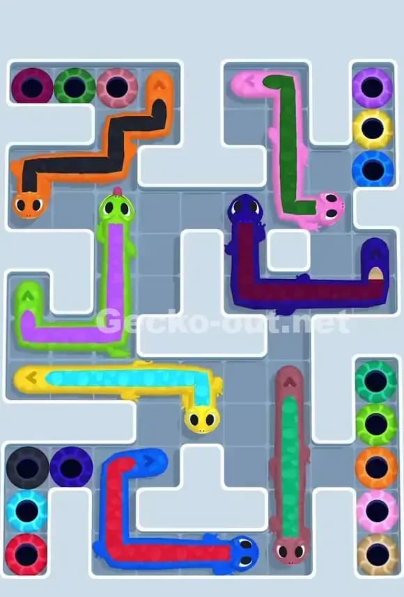 Gecko Out Level 743 Screenshot