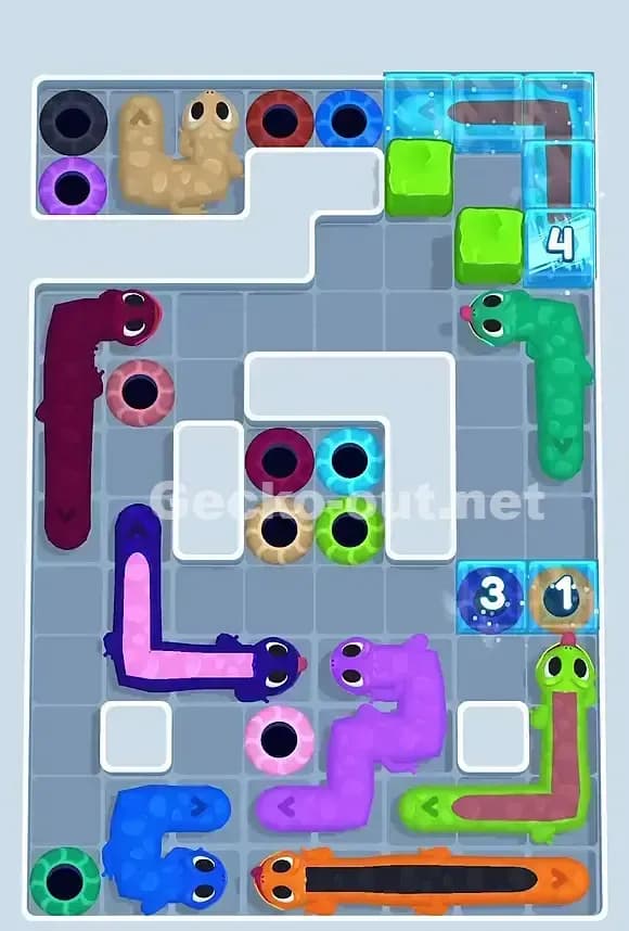Gecko Out Level 814 Solution 1