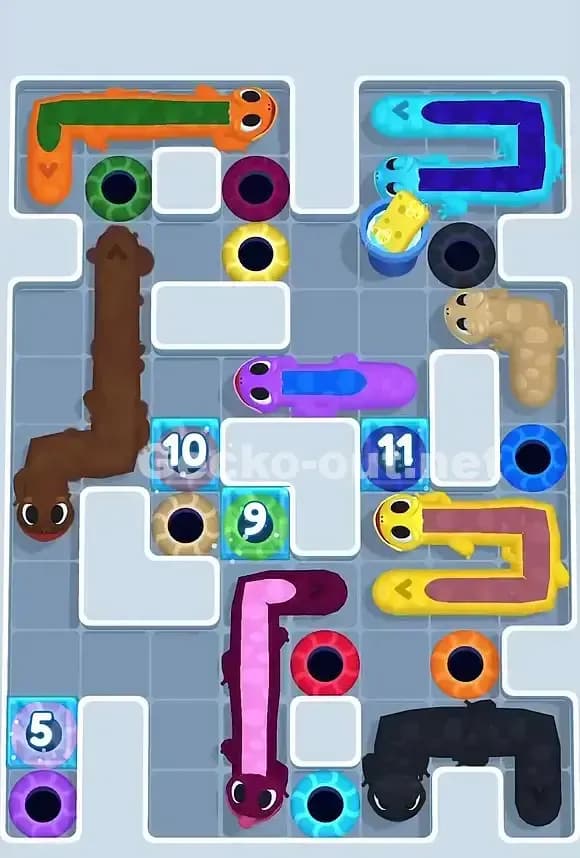 Gecko Out Level 841 Screenshot