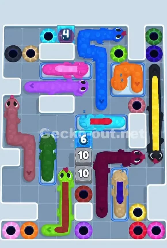 Gecko Out Level 844 Screenshot