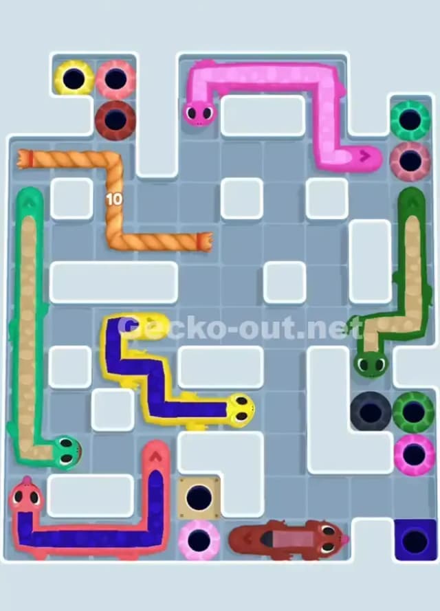 Gecko Out Level 1049 Solution 2