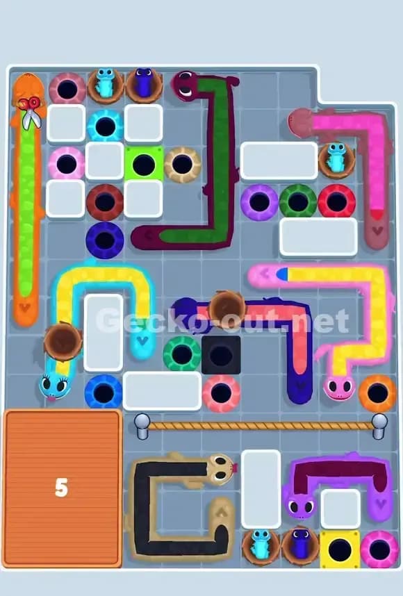 Gecko Out Level 714 Screenshot